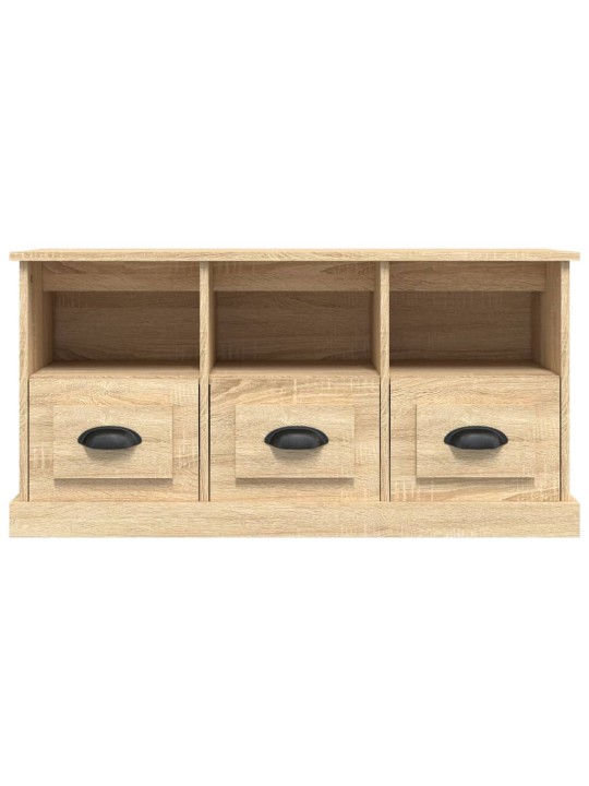 TV skříňka dub sonoma 100 x 35 x 50 cm kompozitní dřevo
