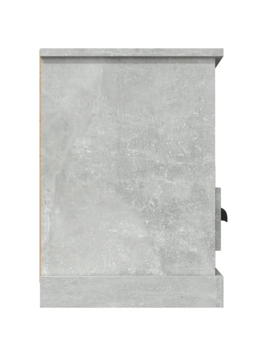 TV skříňka betonově šedá 100 x 35 x 50 cm kompozitní dřevo