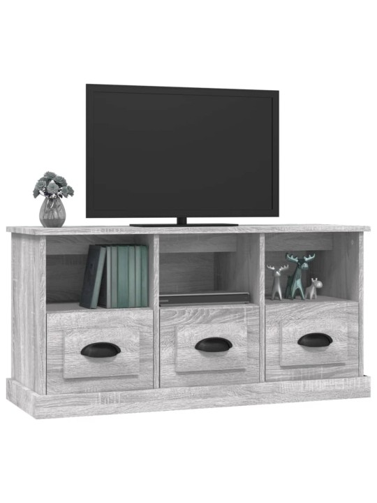 TV skříňka šedá sonoma 100 x 35 x 50 cm kompozitní dřevo