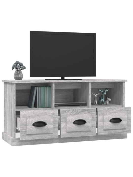 TV skříňka šedá sonoma 100 x 35 x 50 cm kompozitní dřevo