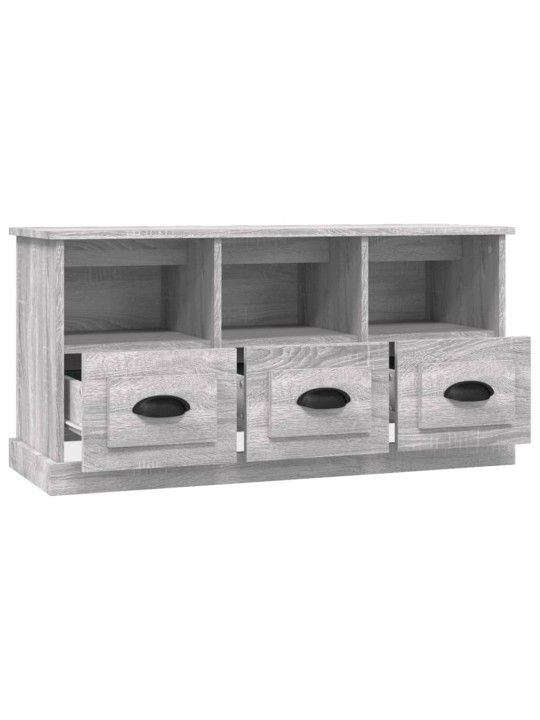 TV skříňka šedá sonoma 100 x 35 x 50 cm kompozitní dřevo