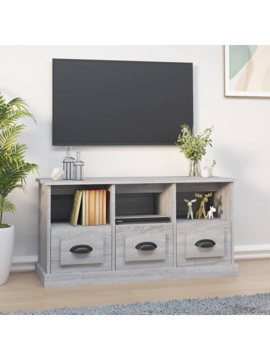 TV skříňka šedá sonoma 100 x 35 x 50 cm kompozitní dřevo