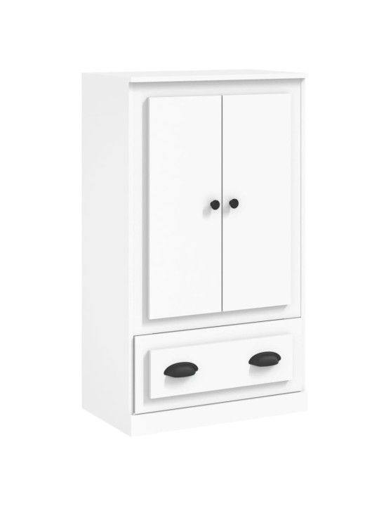 Skříň highboard bílá 60 x 35,5 x 103,5 kompozitní dřevo