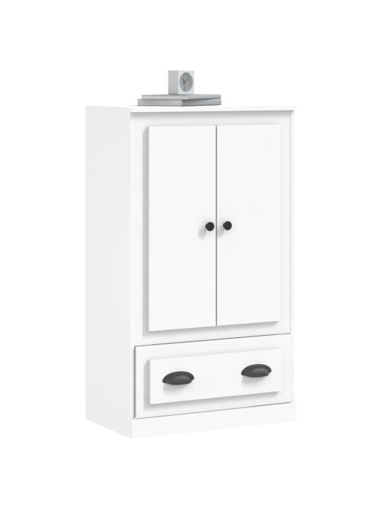 Skříň highboard bílá 60 x 35,5 x 103,5 kompozitní dřevo