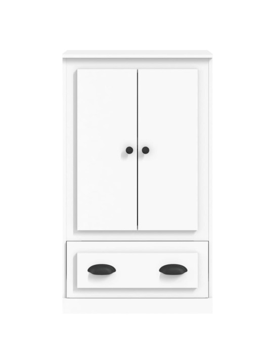 Skříň highboard bílá 60 x 35,5 x 103,5 kompozitní dřevo