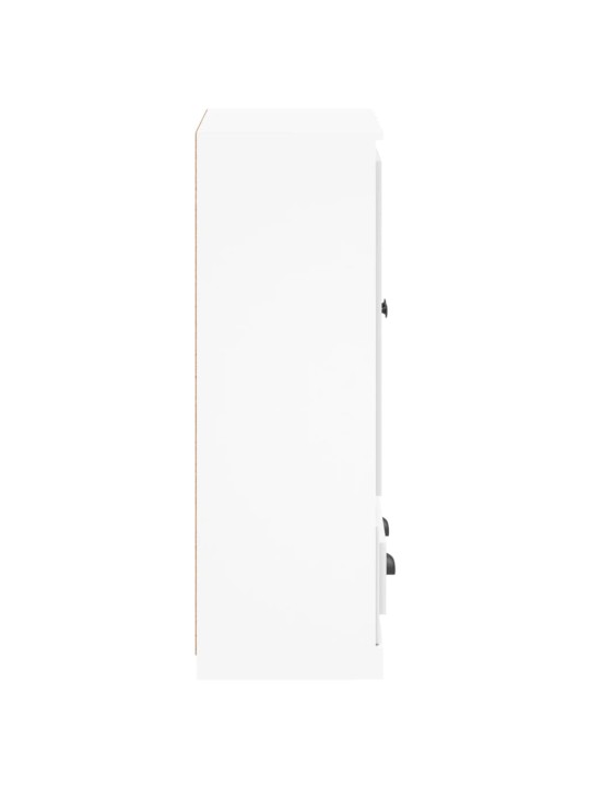 Skříň highboard bílá 60 x 35,5 x 103,5 kompozitní dřevo