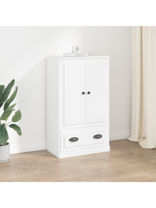 Skříň highboard bílá 60 x 35,5 x 103,5 kompozitní dřevo