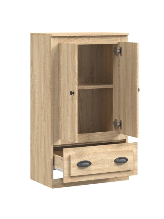 Skříň highboard dub sonoma 60 x 35,5 x 103,5 kompozitní dřevo