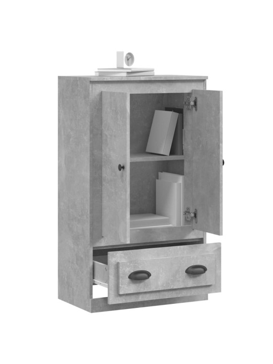 Skříň highboard betonově šedá 60x35,5x103,5 cm kompozitní dřevo
