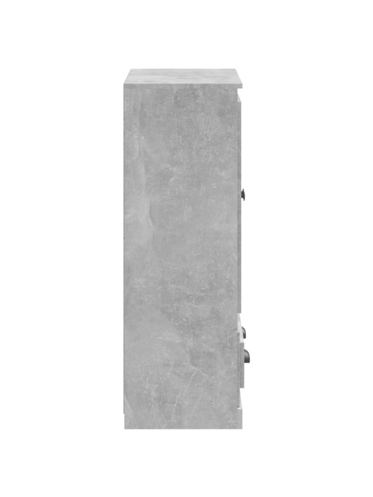 Skříň highboard betonově šedá 60x35,5x103,5 cm kompozitní dřevo
