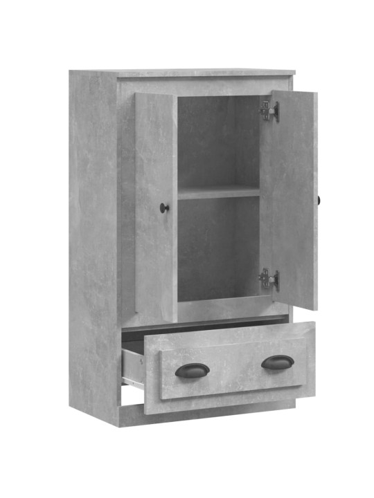Skříň highboard betonově šedá 60x35,5x103,5 cm kompozitní dřevo