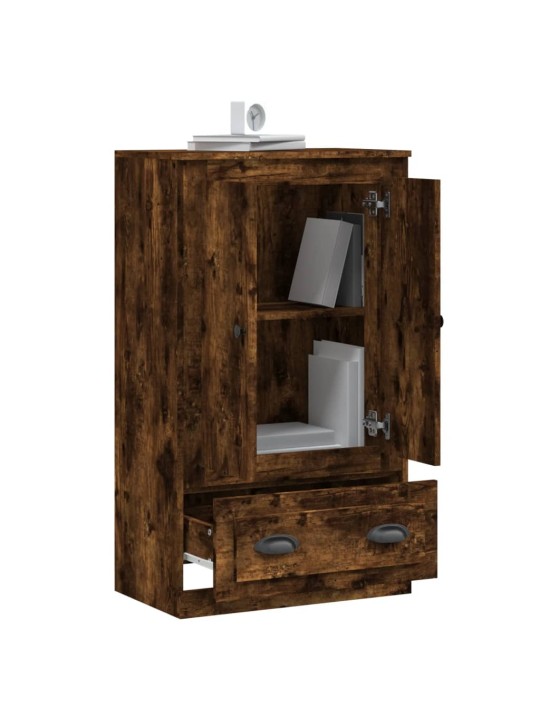 Skříň highboard kouřový dub 60 x 35,5 x 103,5 kompozitní dřevo