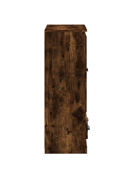 Skříň highboard kouřový dub 60 x 35,5 x 103,5 kompozitní dřevo