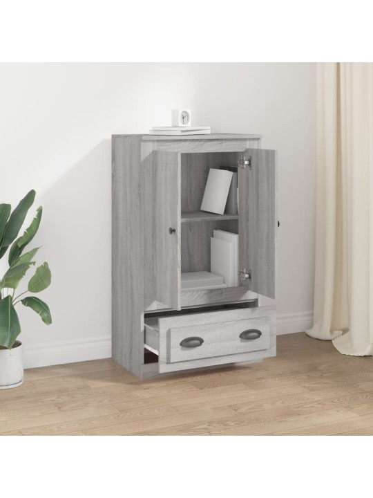 Skříň highboard šedá sonoma 60 x 35,5 x 103,5 kompozitní dřevo