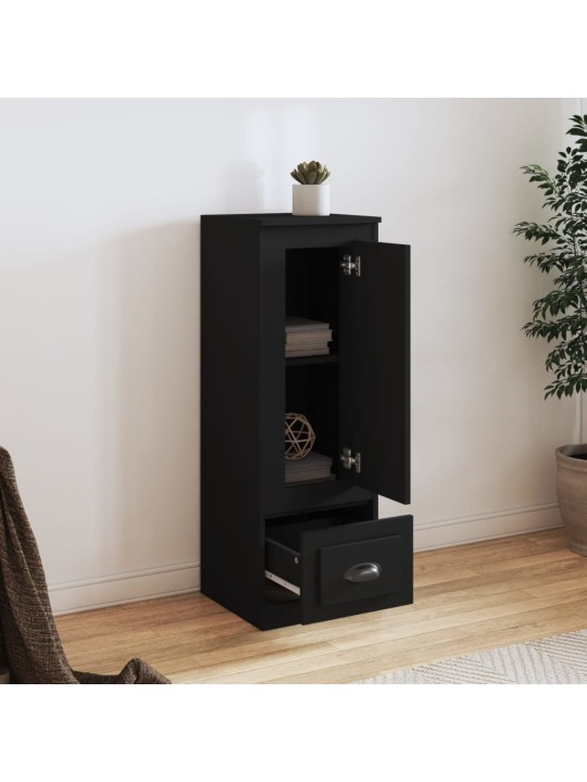 Skříň highboard černá 36 x 35,5 x 103,5 kompozitní dřevo