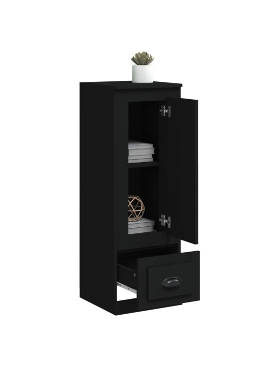 Skříň highboard černá 36 x 35,5 x 103,5 kompozitní dřevo