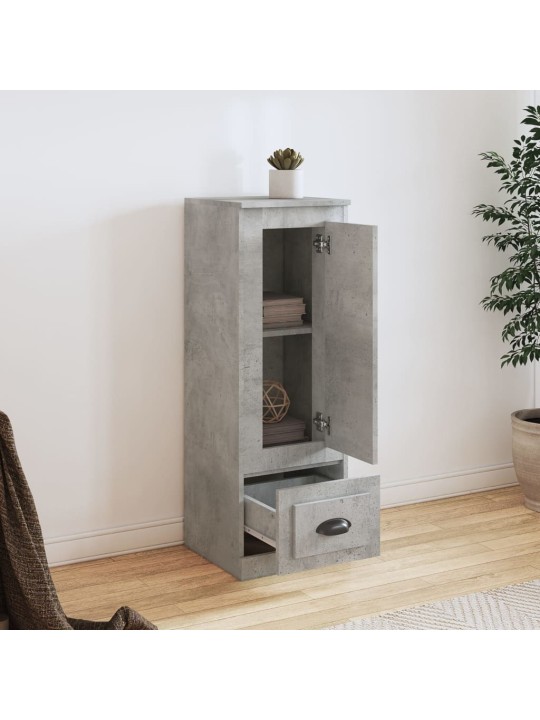 Skříň highboard betonově šedá 36x35,5x103,5 kompozitní dřevo