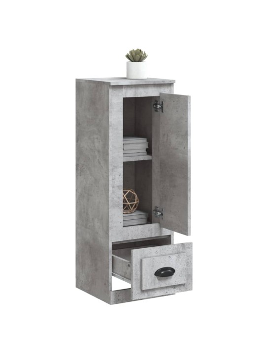 Skříň highboard betonově šedá 36x35,5x103,5 kompozitní dřevo
