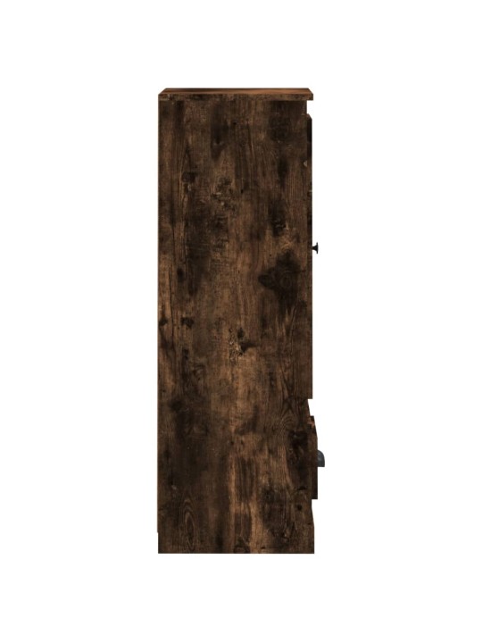 Skříň highboard kouřový dub 36 x 35,5 x 103,5 kompozitní dřevo