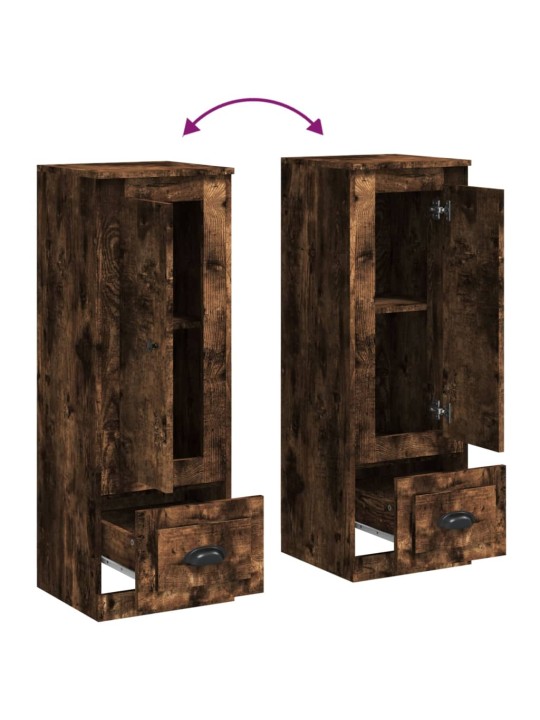 Skříň highboard kouřový dub 36 x 35,5 x 103,5 kompozitní dřevo