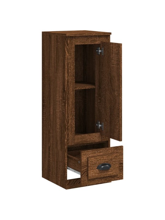 Skříň highboard hnědý dub 36 x 35,5 x 103,5 kompozitní dřevo