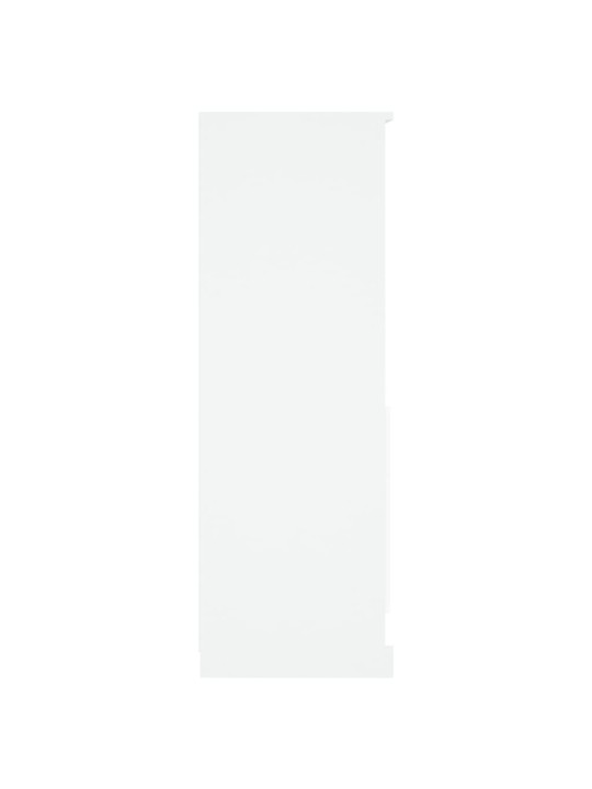Skříň highboard bílá 60 x 35,5 x 103,5 kompozitní dřevo