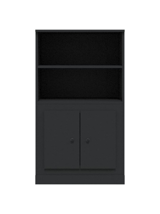 Skříň highboard černá 60 x 35,5 x 103,5 kompozitní dřevo