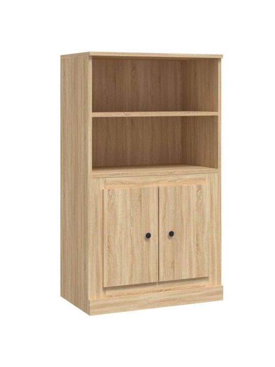 Skříň highboard dub sonoma 60 x 35,5 x 103,5 kompozitní dřevo