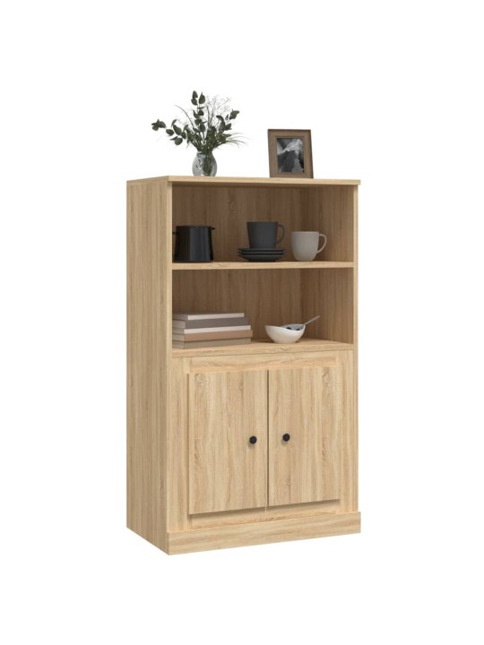 Skříň highboard dub sonoma 60 x 35,5 x 103,5 kompozitní dřevo