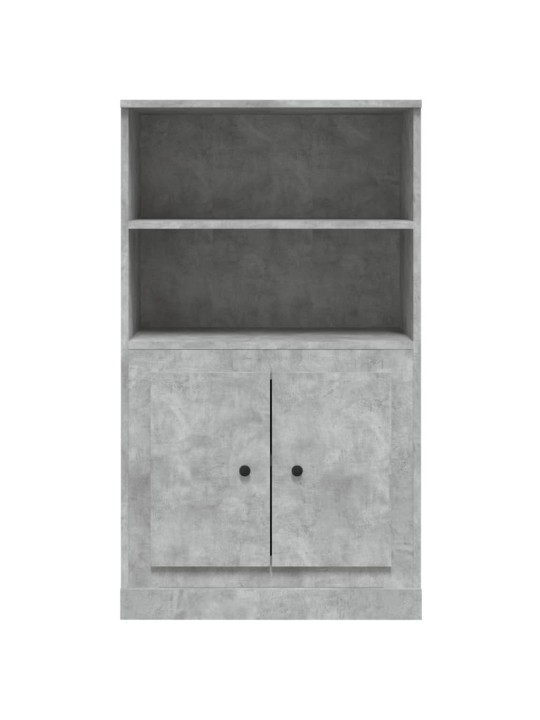 Skříň highboard betonově šedá 60x35,5x103,5 cm kompozitní dřevo