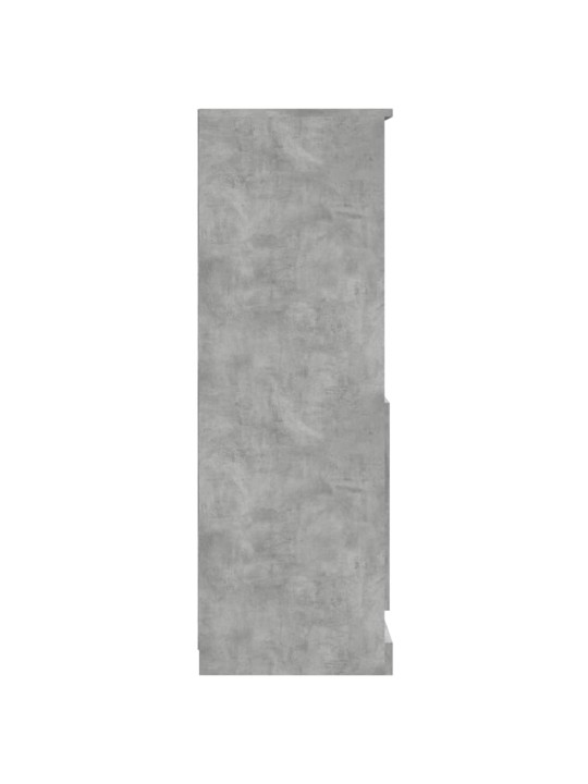 Skříň highboard betonově šedá 60x35,5x103,5 cm kompozitní dřevo