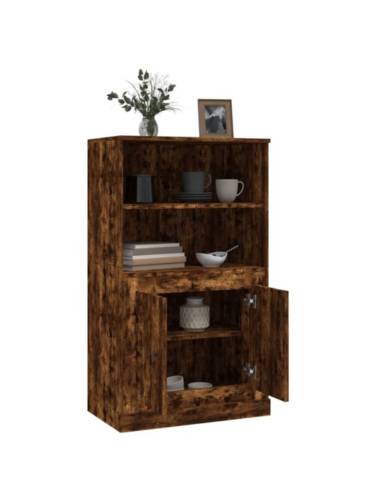 Skříň highboard kouřový dub 60 x 35,5 x 103,5 kompozitní dřevo