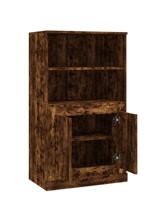 Skříň highboard kouřový dub 60 x 35,5 x 103,5 kompozitní dřevo