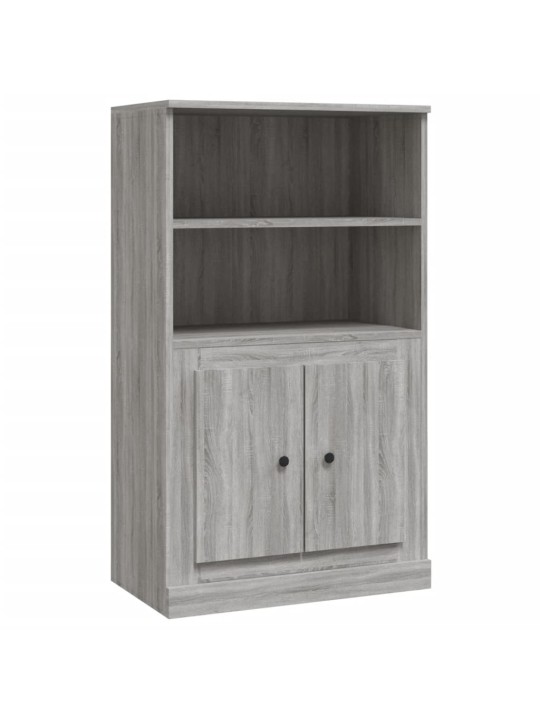 Skříň highboard šedá sonoma 60 x 35,5 x 103,5 kompozitní dřevo
