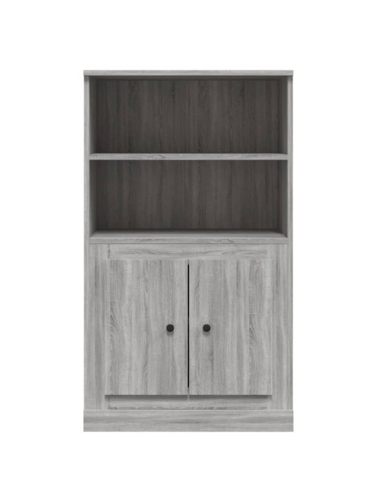 Skříň highboard šedá sonoma 60 x 35,5 x 103,5 kompozitní dřevo