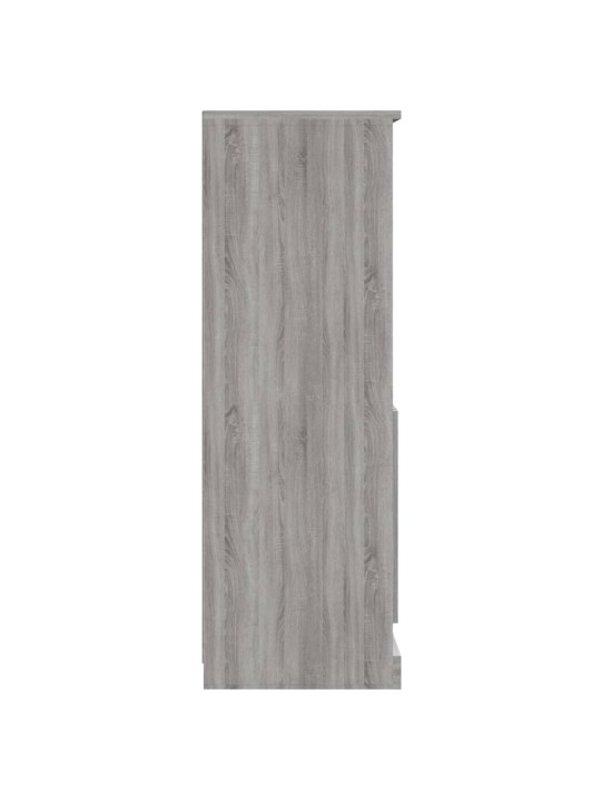 Skříň highboard šedá sonoma 60 x 35,5 x 103,5 kompozitní dřevo