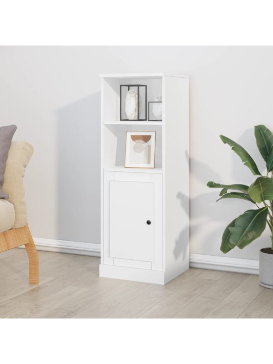 Skříň highboard bílá 36 x 35,5 x 103,5 kompozitní dřevo