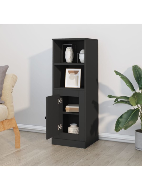 Skříň highboard černá 36 x 35,5 x 103,5 kompozitní dřevo