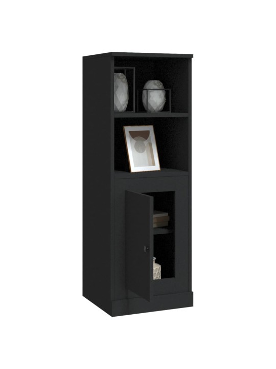 Skříň highboard černá 36 x 35,5 x 103,5 kompozitní dřevo