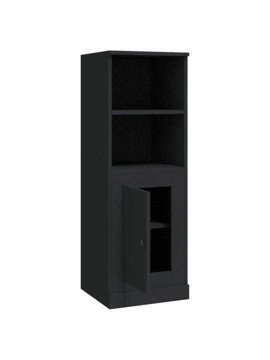 Skříň highboard černá 36 x 35,5 x 103,5 kompozitní dřevo