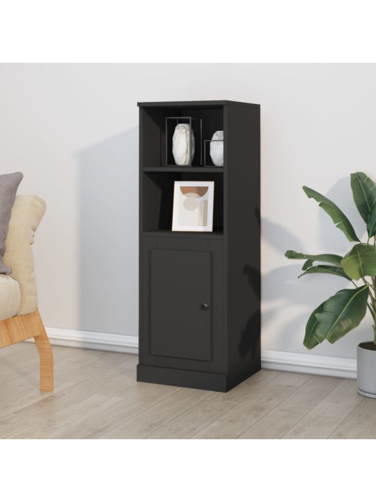 Skříň highboard černá 36 x 35,5 x 103,5 kompozitní dřevo