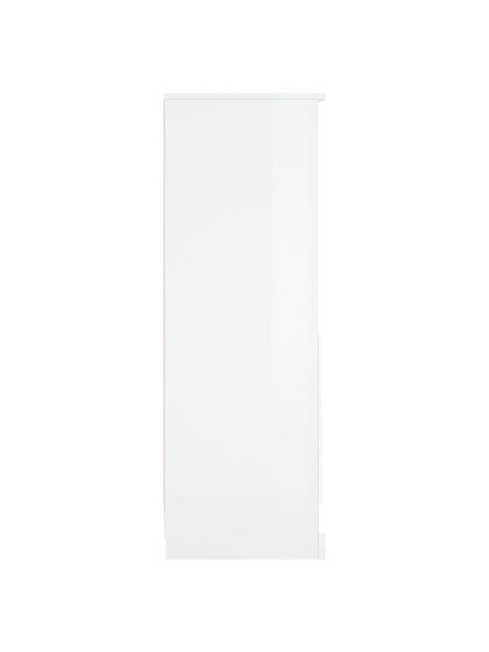 Skříň highboard lesklá bílá 36 x 35,5 x 103,5 kompozitní dřevo