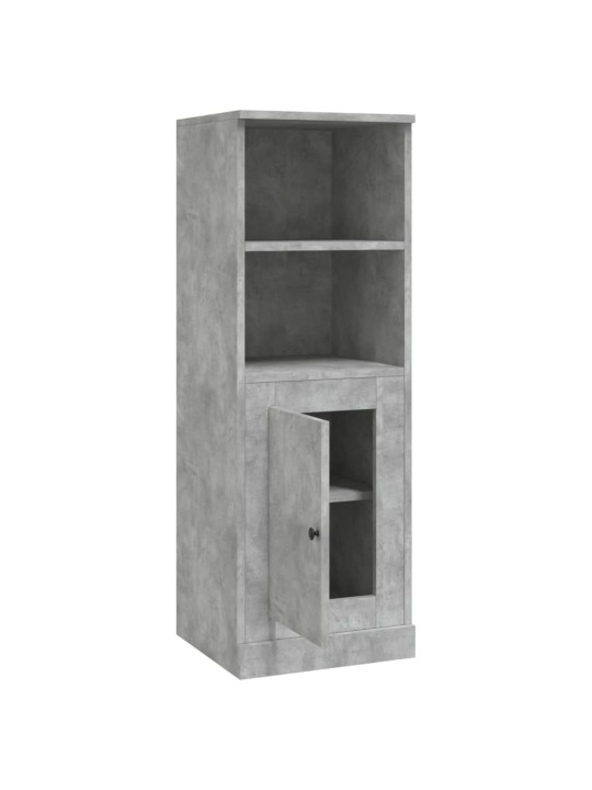 Skříň highboard betonově šedá 36x35,5x103,5 kompozitní dřevo