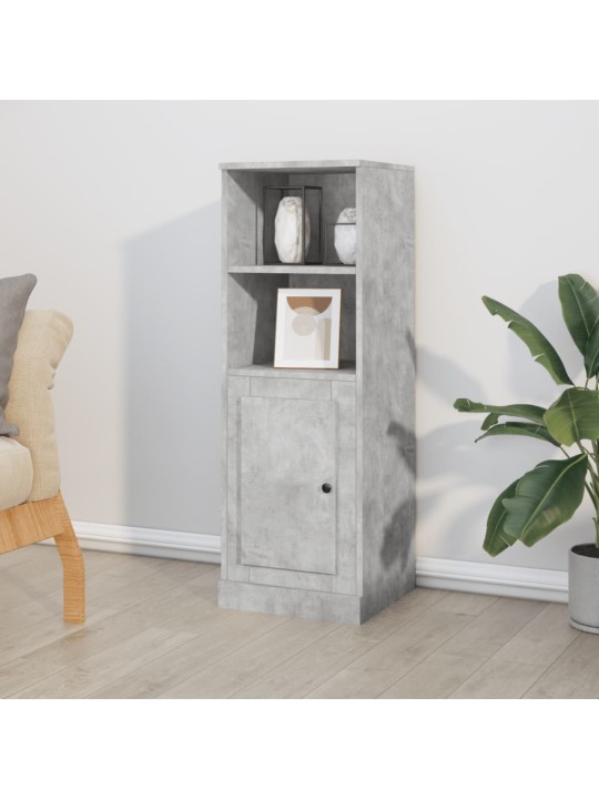 Skříň highboard betonově šedá 36x35,5x103,5 kompozitní dřevo