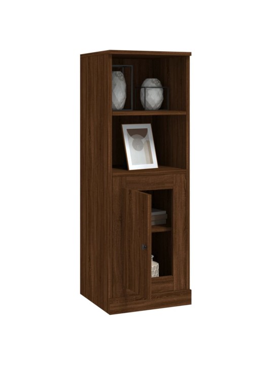Skříň highboard hnědý dub 36 x 35,5 x 103,5 kompozitní dřevo