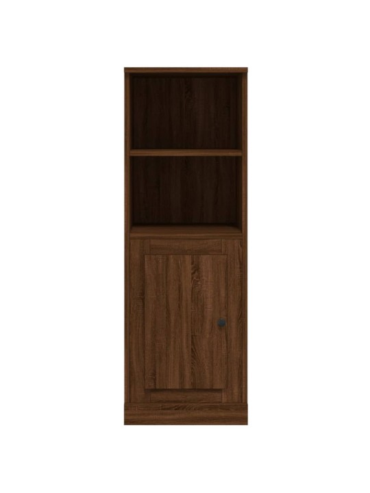 Skříň highboard hnědý dub 36 x 35,5 x 103,5 kompozitní dřevo