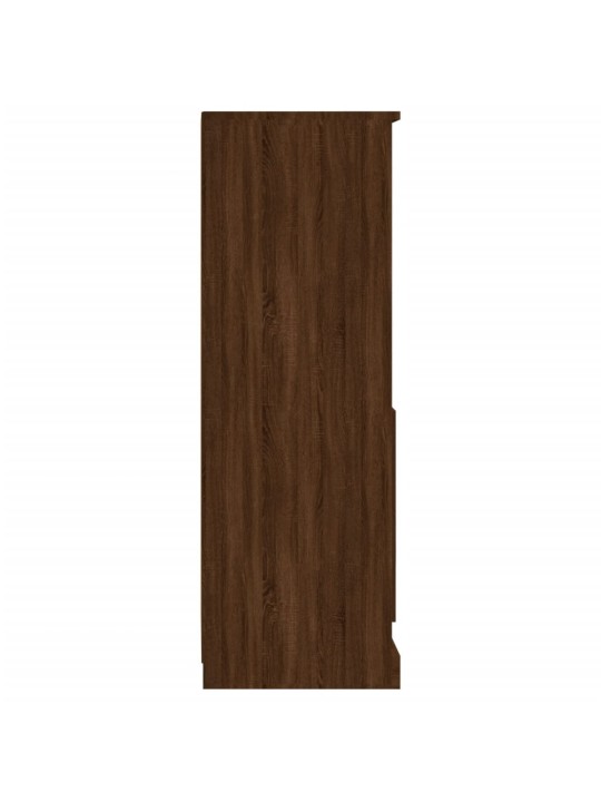 Skříň highboard hnědý dub 36 x 35,5 x 103,5 kompozitní dřevo