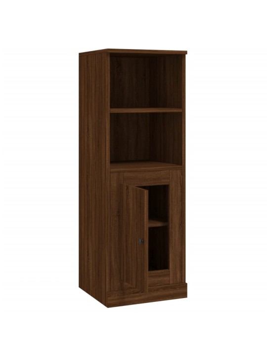 Skříň highboard hnědý dub 36 x 35,5 x 103,5 kompozitní dřevo