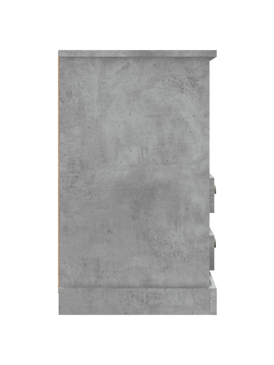 Noční stolek betonově šedý 43 x 36 x 60 cm