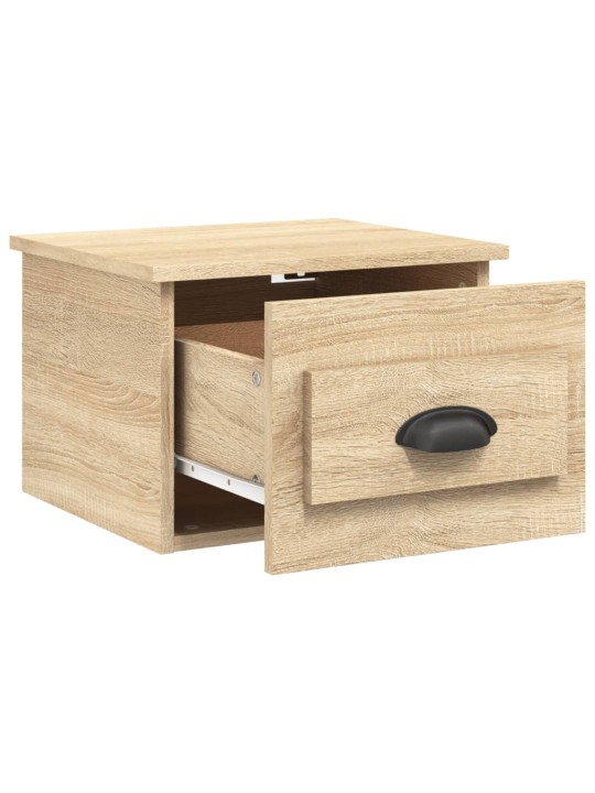 Nástěnné noční stolky 2 ks dub sonoma 41,5 x 36 x 28 cm